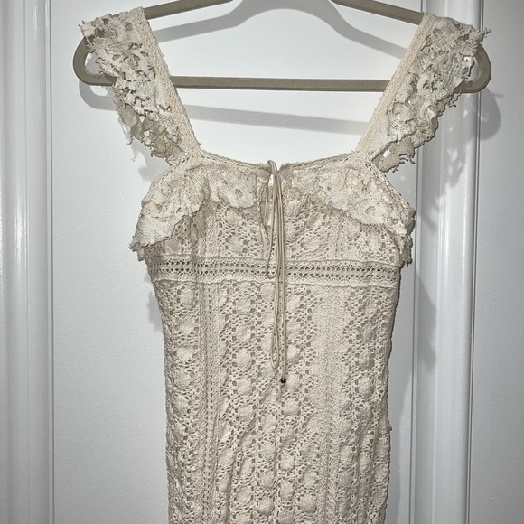 Free People Lace Mini Dress - Picture 4 of 10